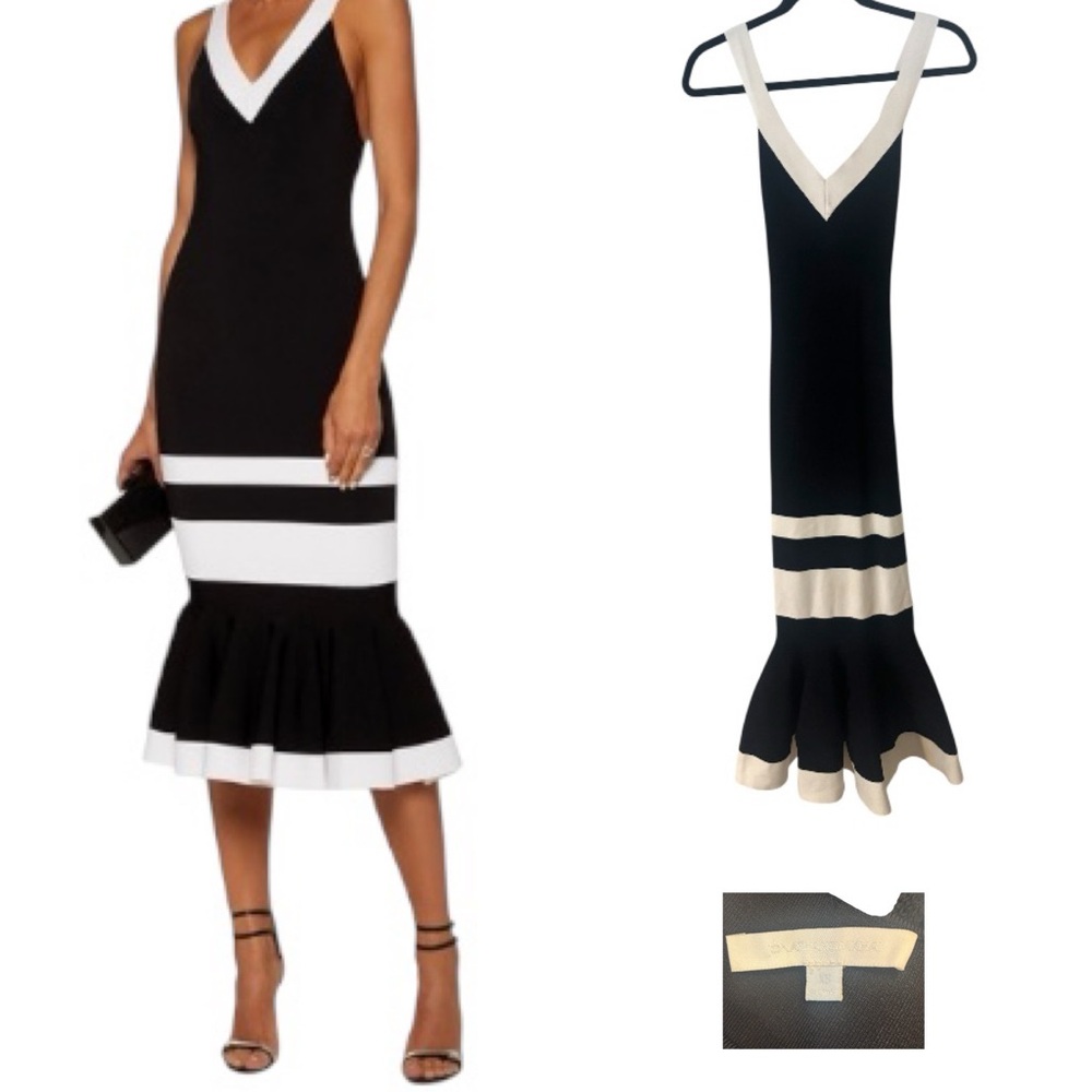 Jonathan Simkhai Fluted Body Con Dress